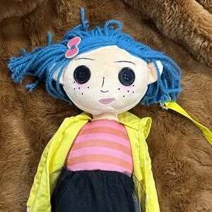 Coraline Spirit Halloween Plush Backpack Bag